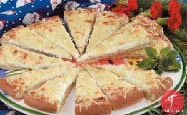 Antipasto Pizza di granchio