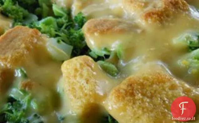 Strato di formaggio broccoli Cuocere
