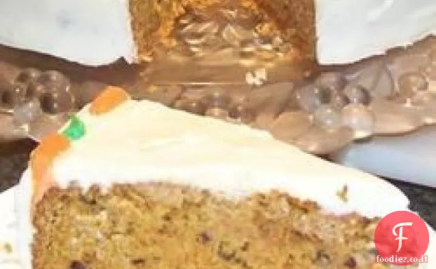 Torta di carote e noci