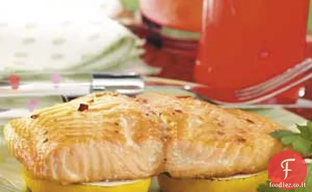 Limone Salmone alla griglia