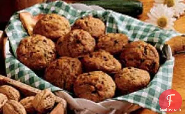 Zucchine-Muffin al cioccolato