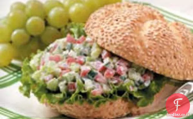 Panini vegetariani croccanti