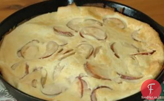 Pancake al forno con mele