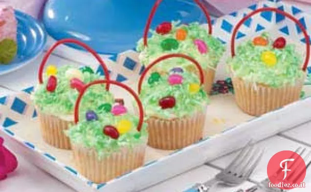 Cestini di Pasqua Cupcake