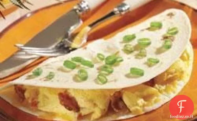 Quesadilla croccante per la colazione