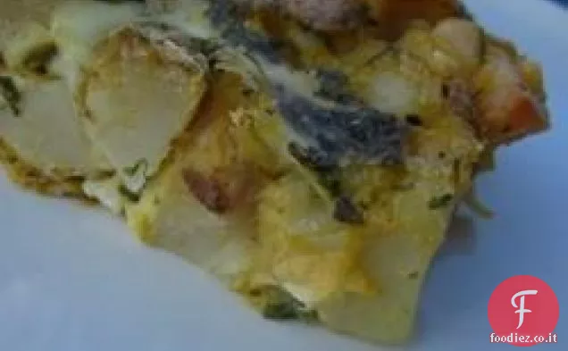 Casseruola cremosa per la colazione a base di patate