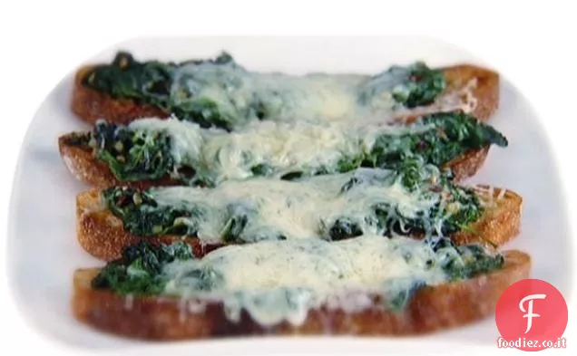 Bruschetta con Fontina e Verdure