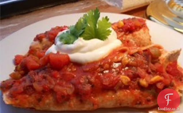 Enchiladas di gamberetti