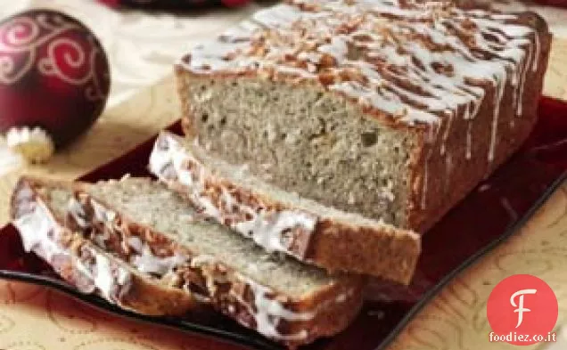 Pane di cocco e banana glassato