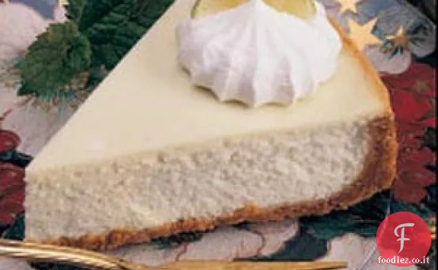 Cheesecake al lime fresco