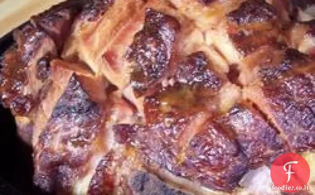 Prosciutto cotto con smalto di acero