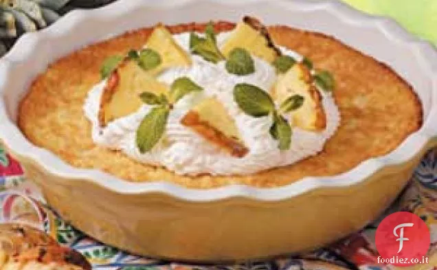Torta di ananas senza crosta