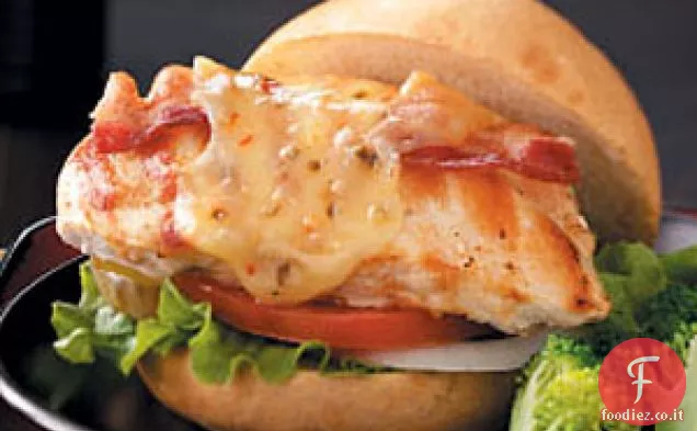 Panini al pollo alla griglia Pepper Jack
