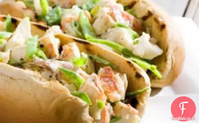 Involtini di aragosta alla griglia