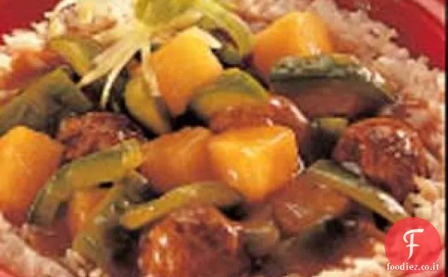 Polpette in agrodolce