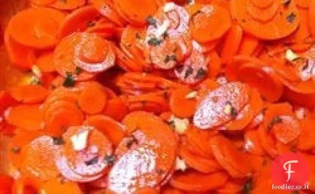 Insalata di carote di zenzero