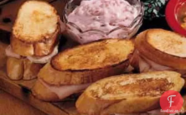 Panini al tacchino tostato