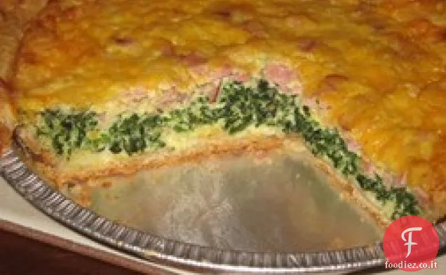 Quiche di prosciutto e formaggio