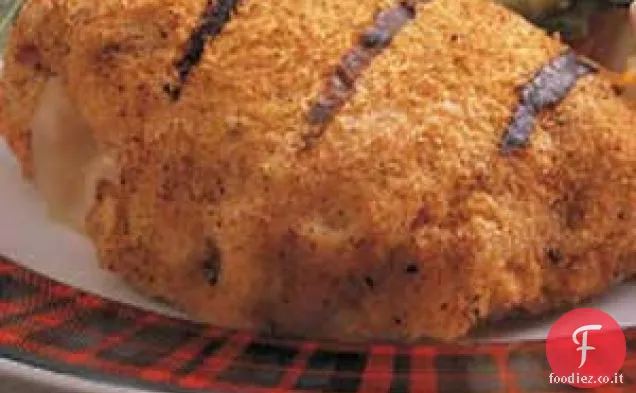 Pollo alla griglia Cordon Bleu