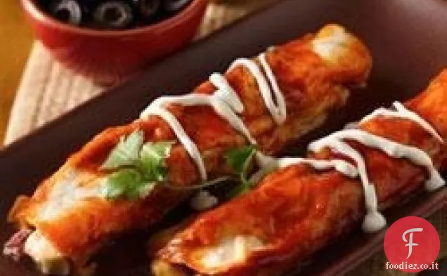 Enchiladas pollo facile
