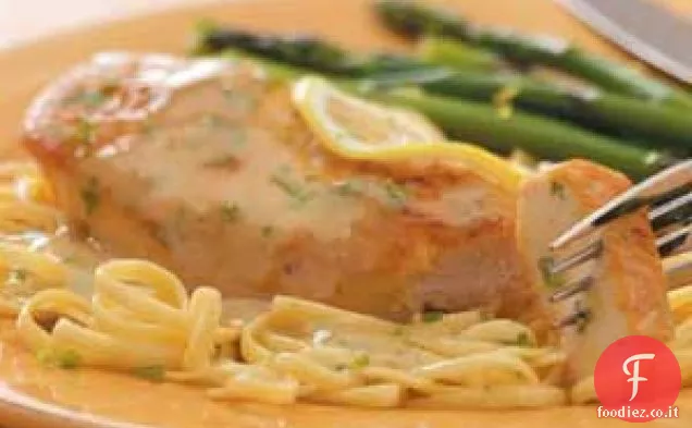 Pollo in salsa cremosa