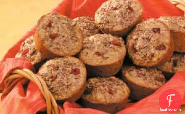 Muffin di lino al mirtillo