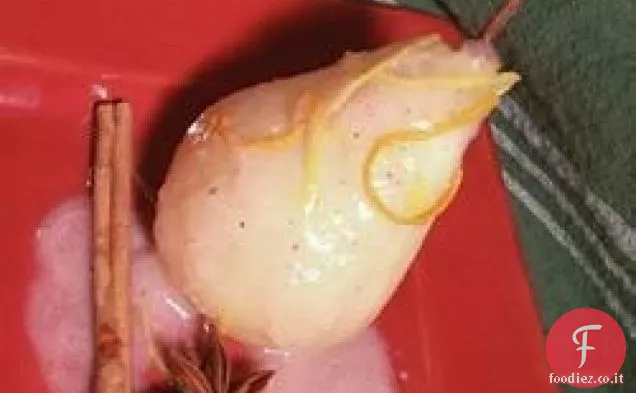 Pere in camicia con Vinaigrette di vino