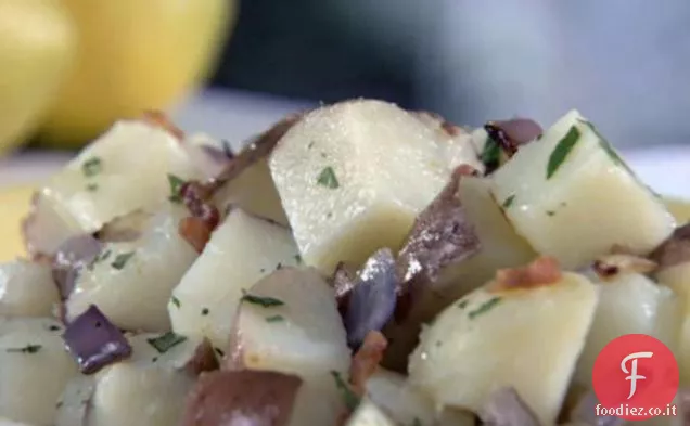 Coriandolo-Patate all'aglio