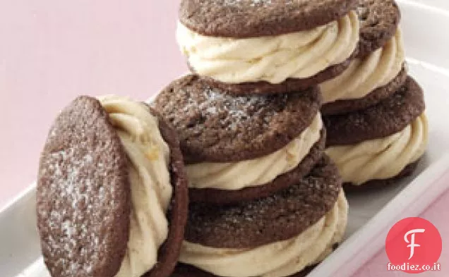 Biscotti al burro di arachidi al cioccolato