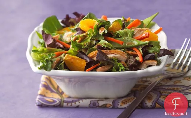 Insalata di pollo asiatica fresca