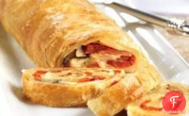 Strudel di formaggio vegetale