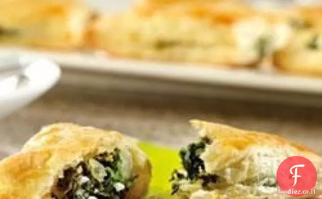 Mini-Calzoni di spinaci e Feta