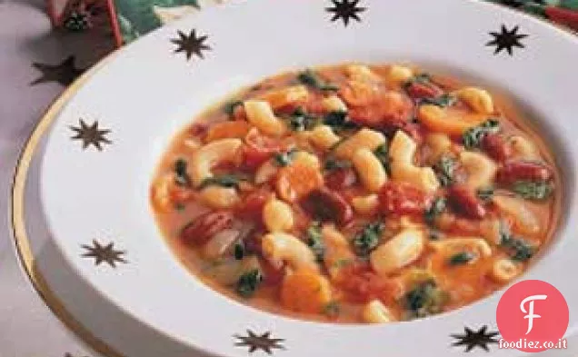 Minestrone di spinaci