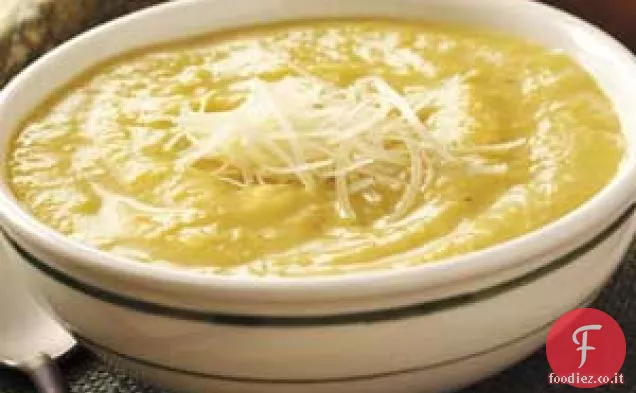 Zuppa di pepe giallo arrosto