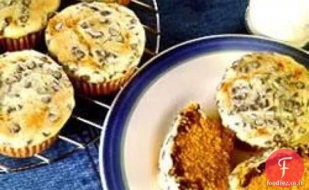 Cupcakes di zucca a pois