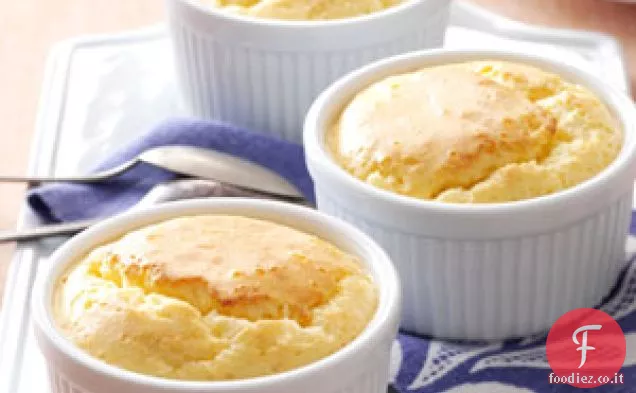 Soufflé a tre formaggi