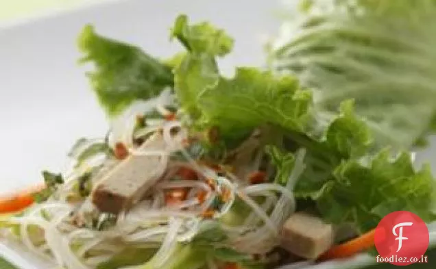 Tofu vietnamita-noodle Lattuga Avvolge