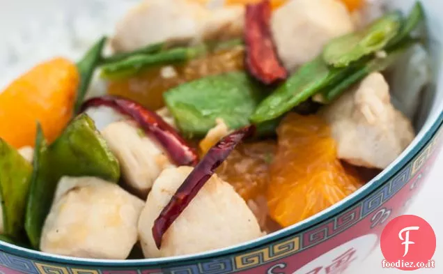 Pollo al mandarino