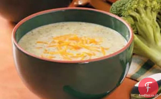 Crema di broccoli Zuppa di formaggio