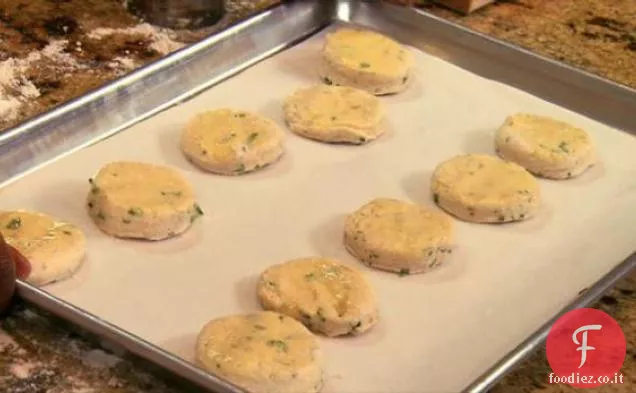 Biscotti alla crema alle erbe di Gina