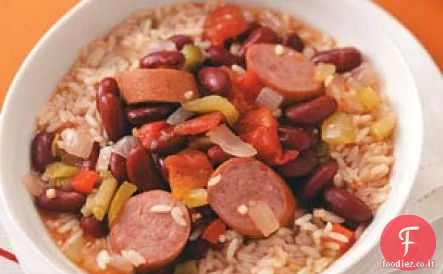 Louisiana Fagioli rossi e riso