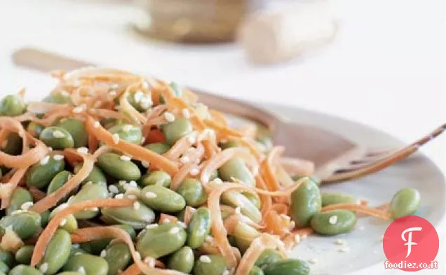 Insalata di soia e carote