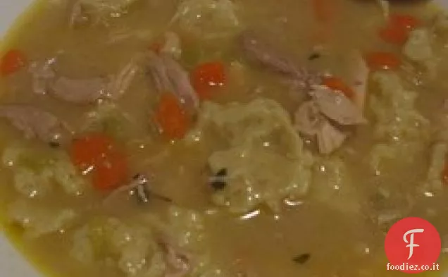 Pollo polacco e gnocchi