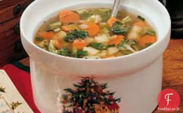 Zuppa di verdure invernali