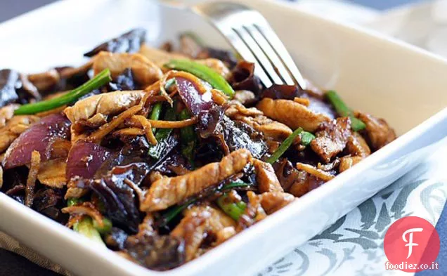 Zenzero e pollo fungo nero (?????)