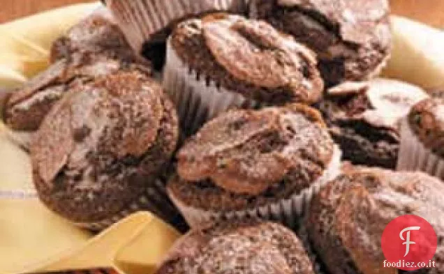 Zucchero-sormontato Moka Cupcakes