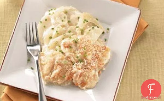 Gratin di patate e finocchi