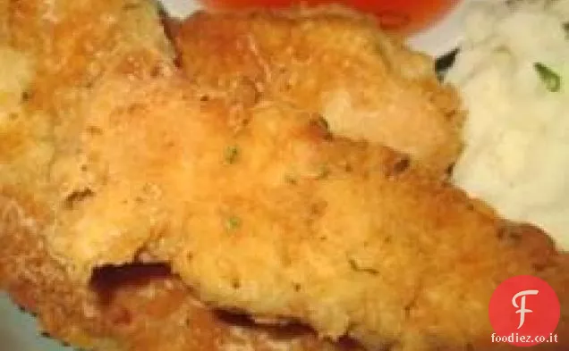 Petti di pollo fritti in padella