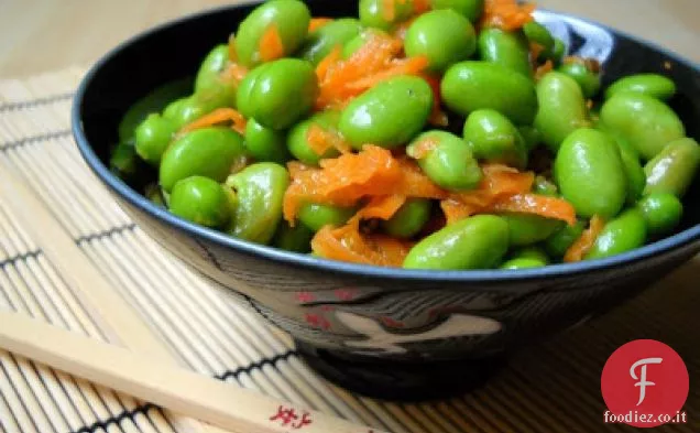 Insalata di Edamame e carote