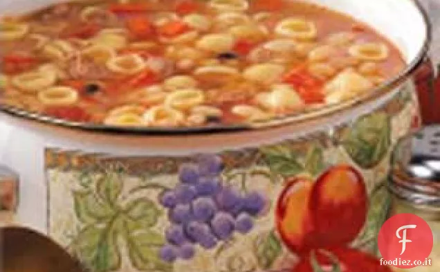 Zuppa di fagioli bianchi e pasta
